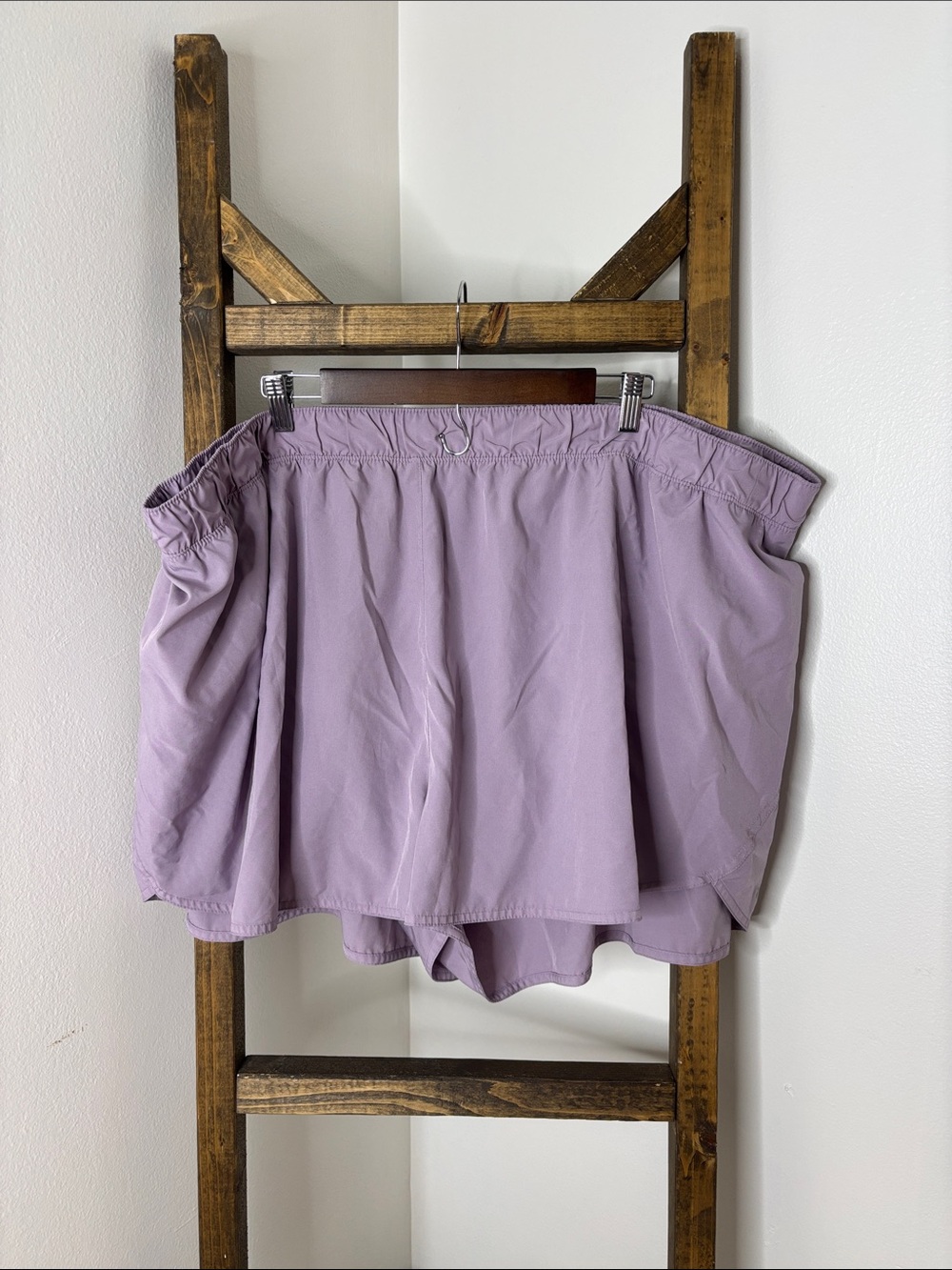 Old Navy Lilac Off-Shoulder Athletic Shorts Size 4X